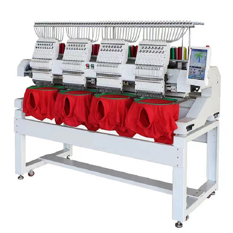 Elevate Your Business with a 4 Head Embroidery Machine