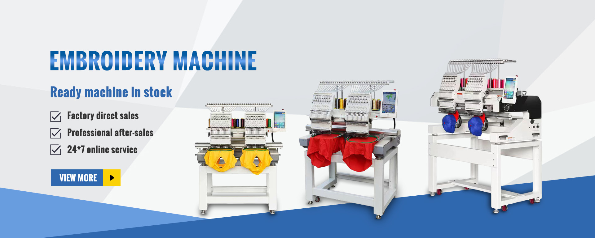 embroidery machine factory