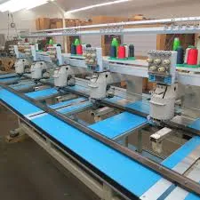 multi heads embroidery machine factory