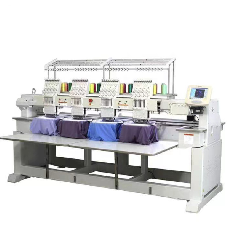 multi heads embroidery machine