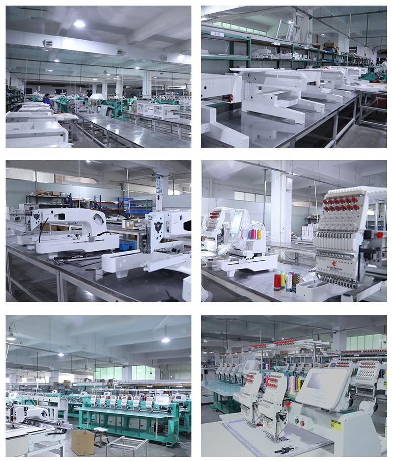 cheap multi heads embroidery machine