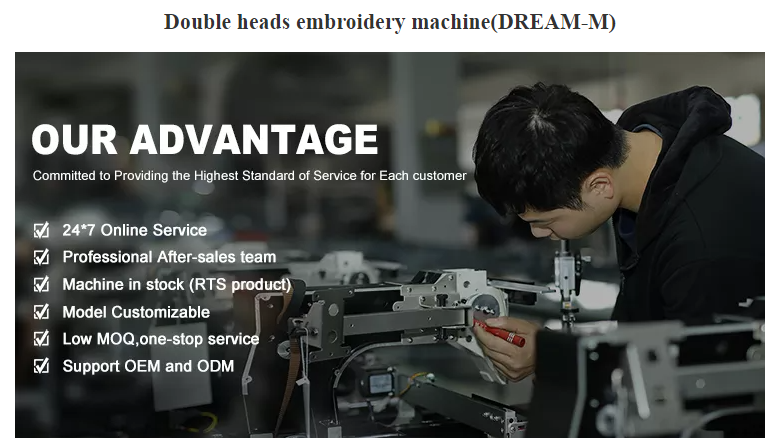 embroidery machine 2 head machine factories