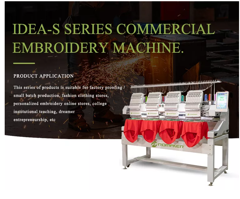 computerized t shirt embroidery machine factory